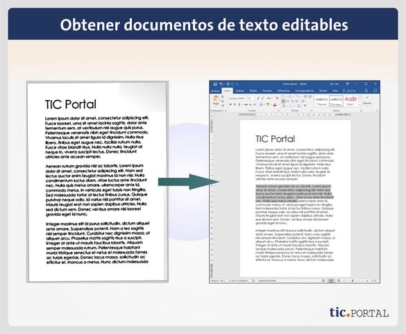 ocr convertir pdf editable